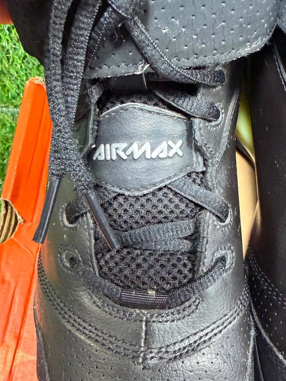 Nike Air Max 180 BB GS Black Metallic Silver 313892-002 2006 VTG Size 5.5Y Boxed